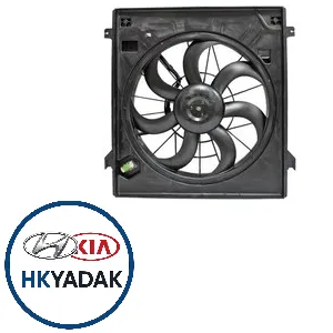 مجموعه فن رادیاتور کیا سورنتو 2008 و 2009 اصلی جنیون | 25380-3E950